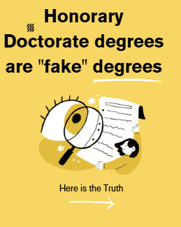 honorary doctorate degree 