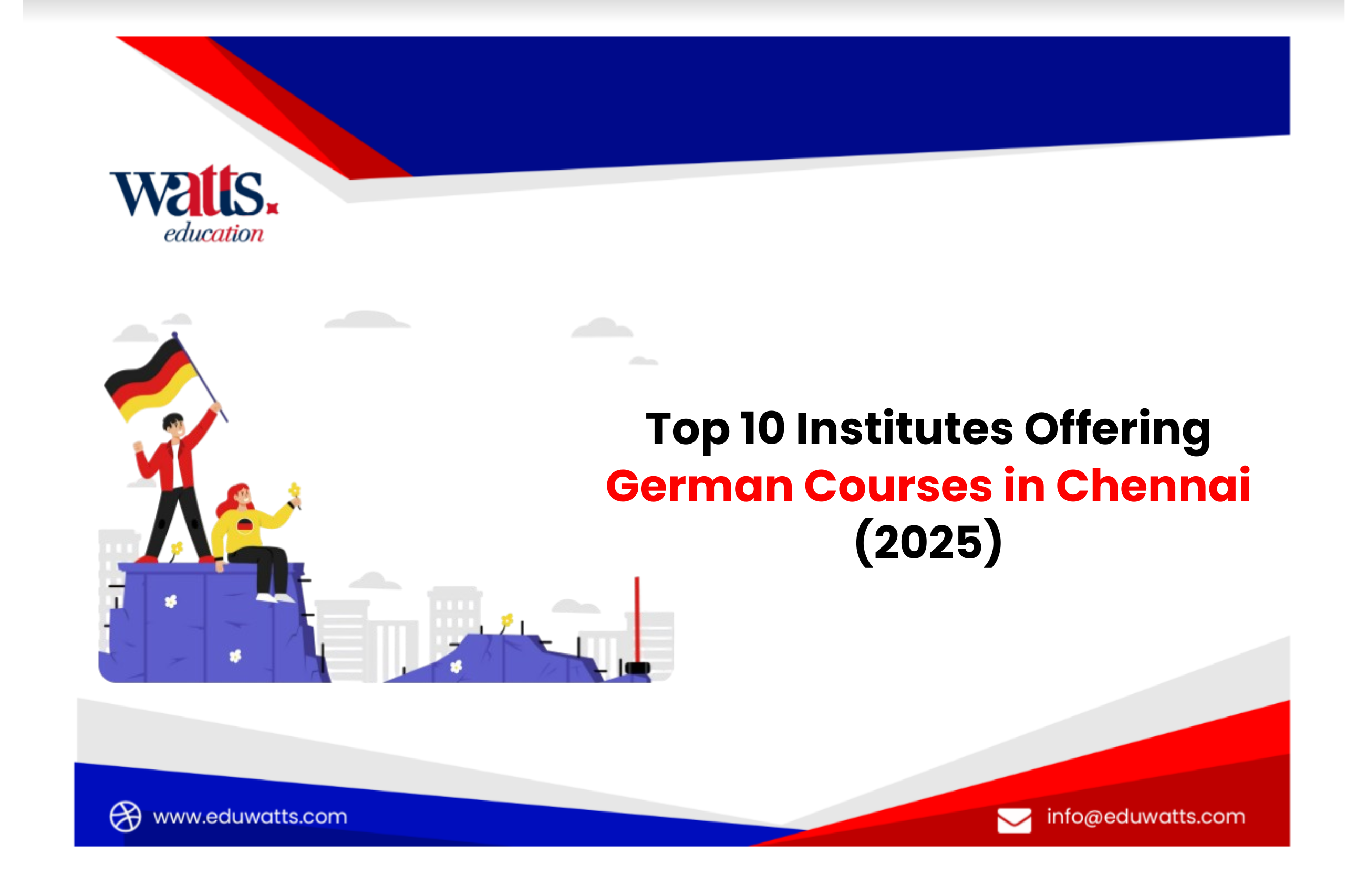 Top 10 Institutes offering German Courses in Chennai (2026)