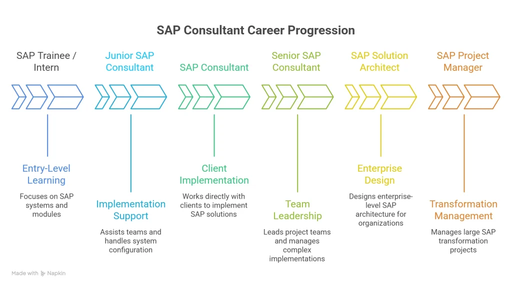 SAP FICO Consultant - career progression