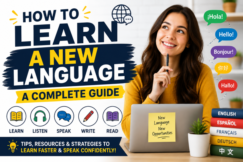 How to Learn a New Language