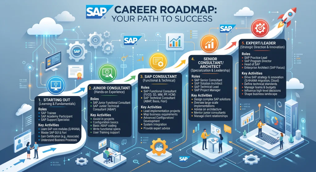 SAP Career Roadmap- SAP Course full form