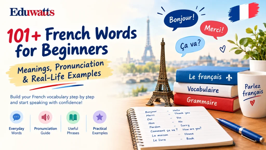 Basic French Words for Beginners